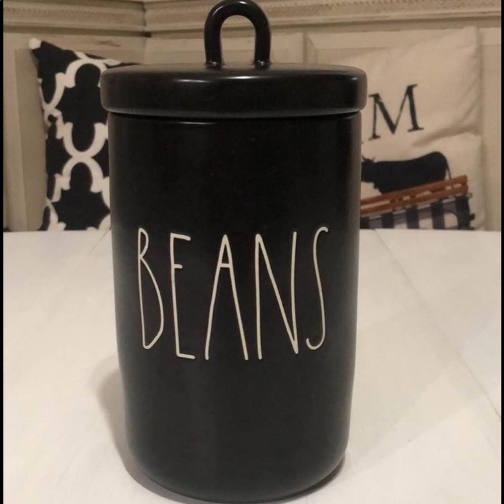 Rae Dunn Beans Canister